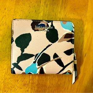 Kate Spade Bi-Fold Wallet Floral
